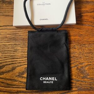 Chanel Black Beauty passport holder or phone holder